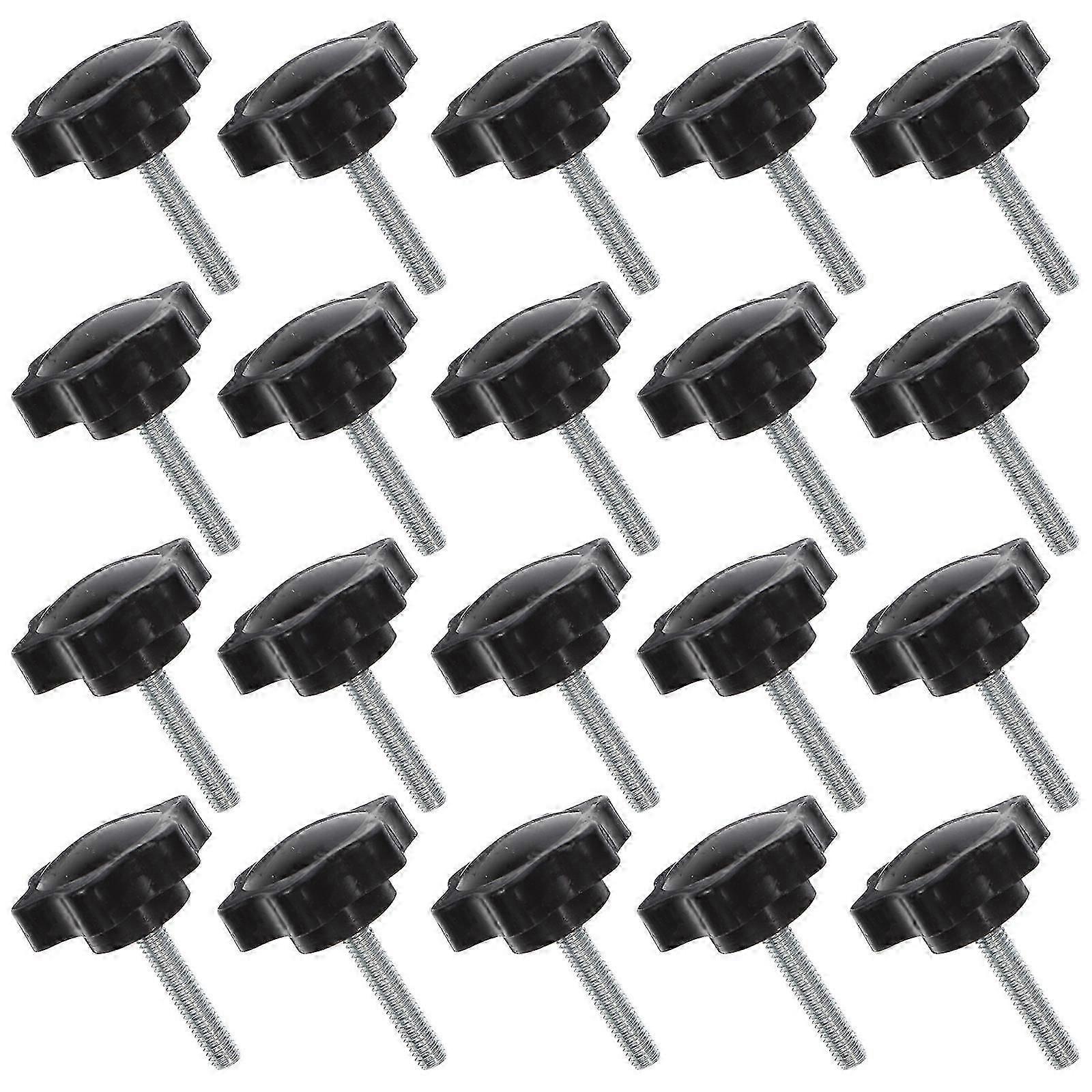 Star Knobs Thread Clamping Screw Knob for Home Use 40Pcs Set