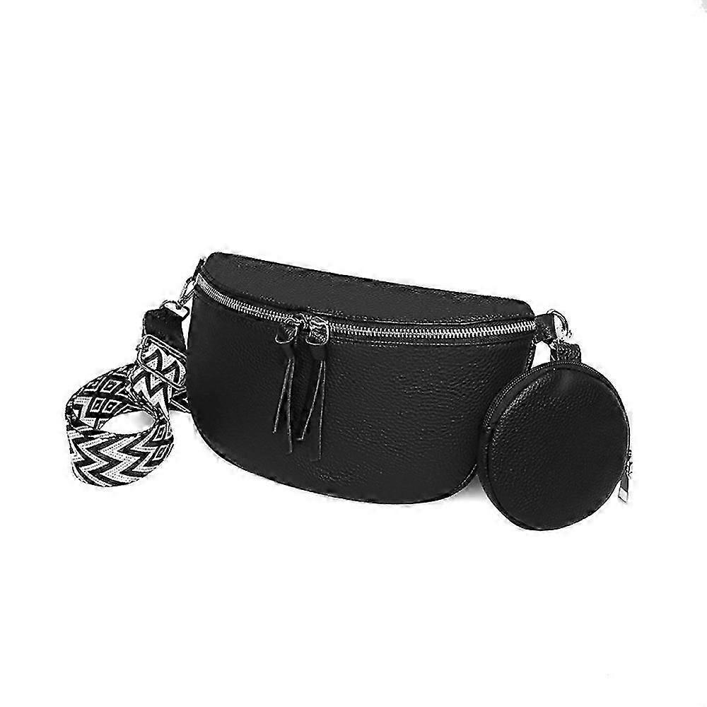 1pcs Ladies Shoulder Bag Black