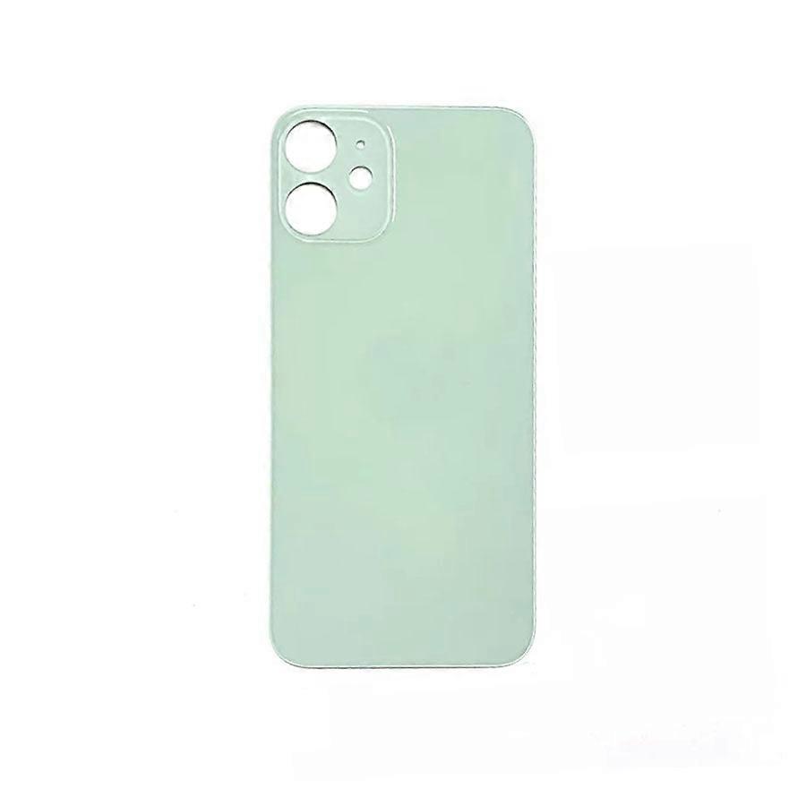 Glass Back For iPhone 12 Mini Plain In Green