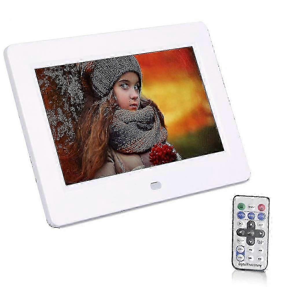 Moldura digital de 7 polegadas com luz de fundo led (resolução de tela 800x480)