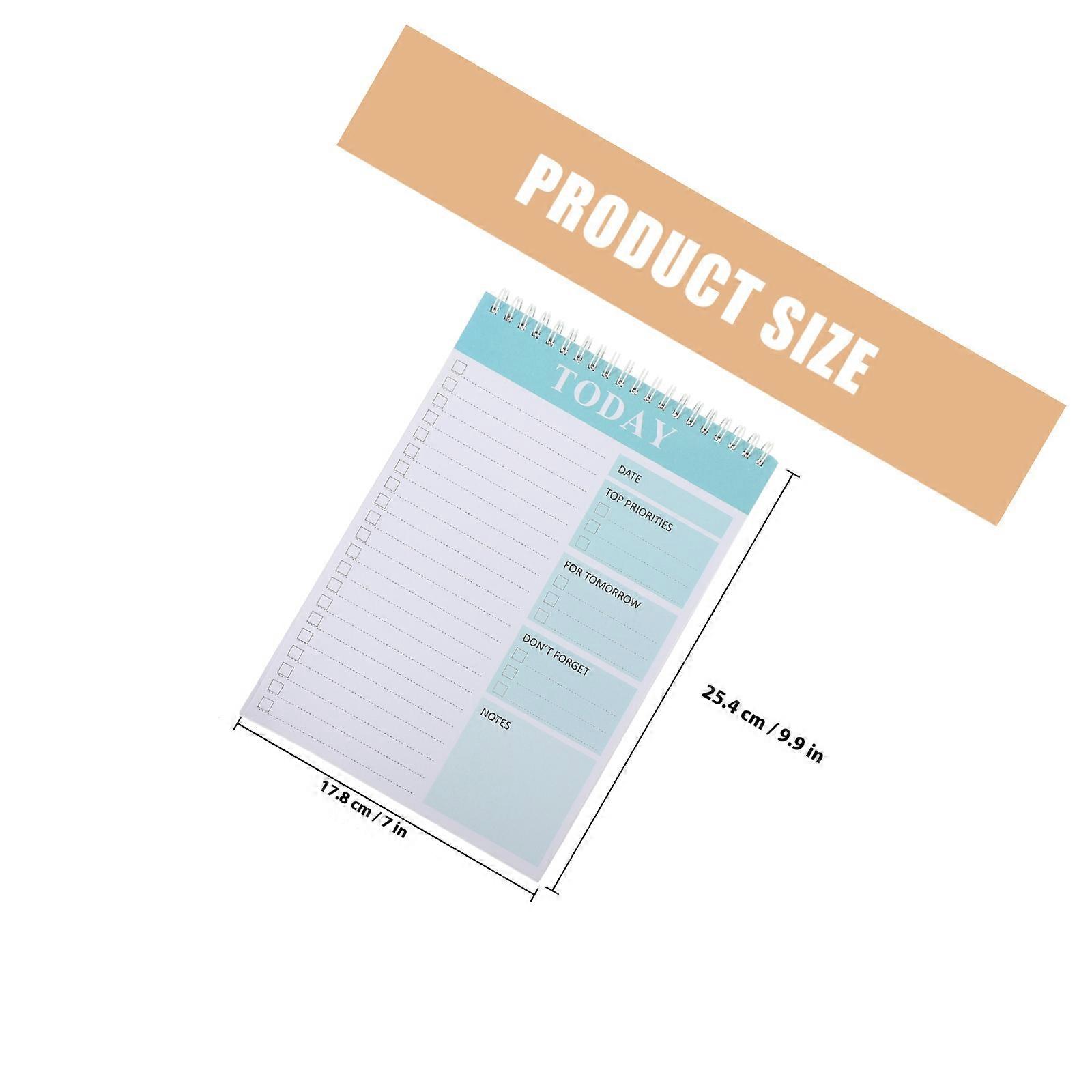 Sky-Blue Multi-Function Note Book Featuring Office Academic Planner