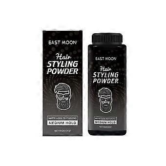 Mens Fluffy Styling Powder  Matte Oil Control, No-Rinse Volumizing Hair Powder (8+ Hour Hold)