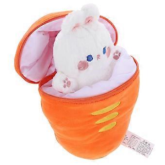 Carrot Bunny Stuffed Animal Plush Toy Fruit Bunny Toy for Kids
