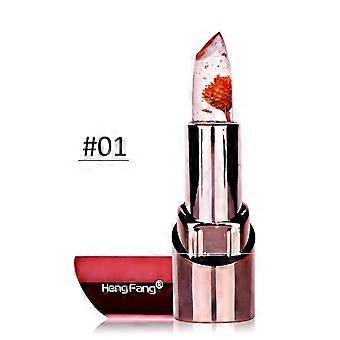 Temperature Change Color Lipstick, Crystal Jelly Long-lasting Moisturizing Color-changing Lip Gloss for Wedding Bridal Date (3 Colors)
