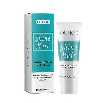 Creme de Reparação e Alisamento de Cabelo - Nutre, Suaviza, Reduz Pontas Duplas, Brilho Duradouro