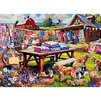 Country Quilts Jigsaw Puzzle CYQL-1131