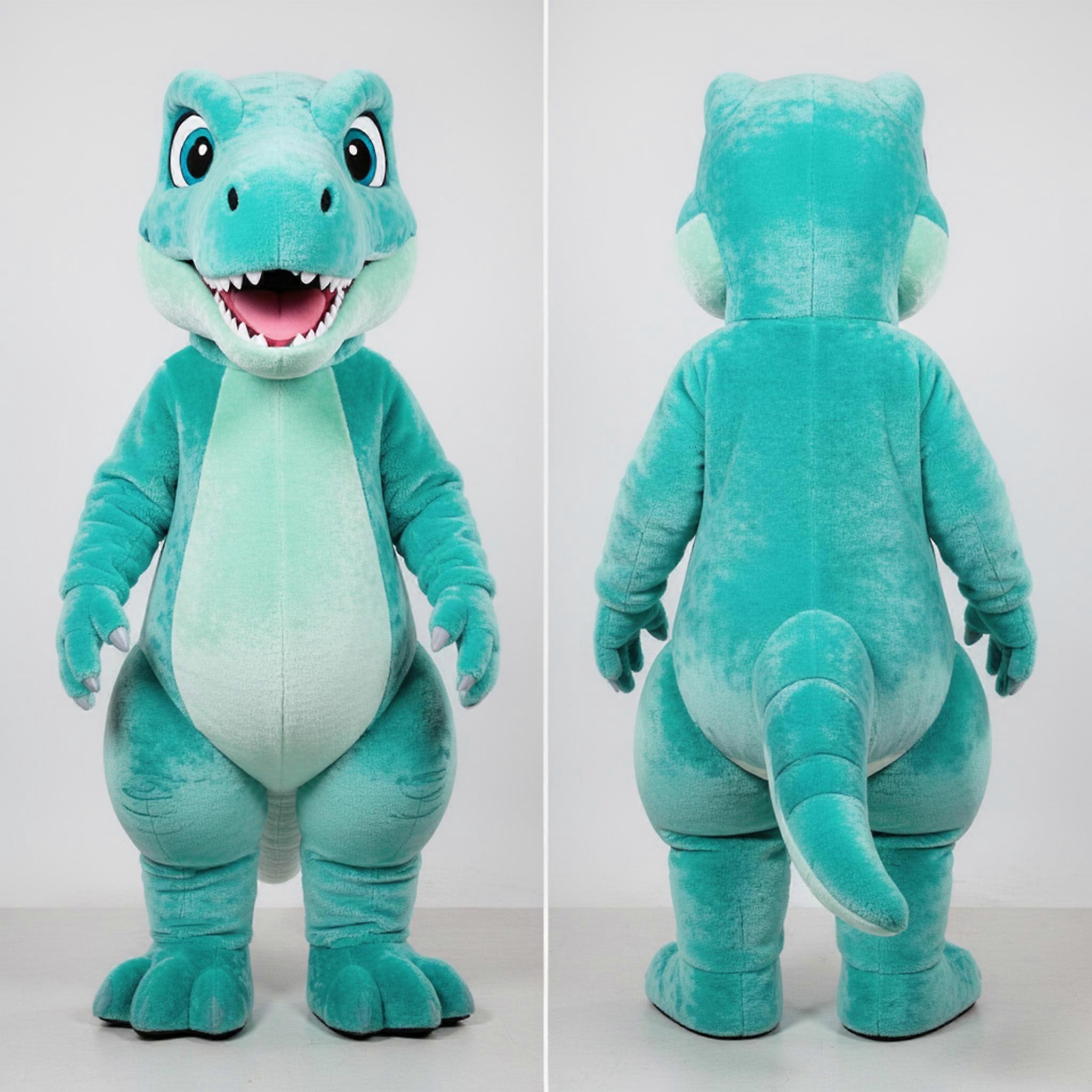 MASTICOT Turquoise Agile Deinonychus Mascot