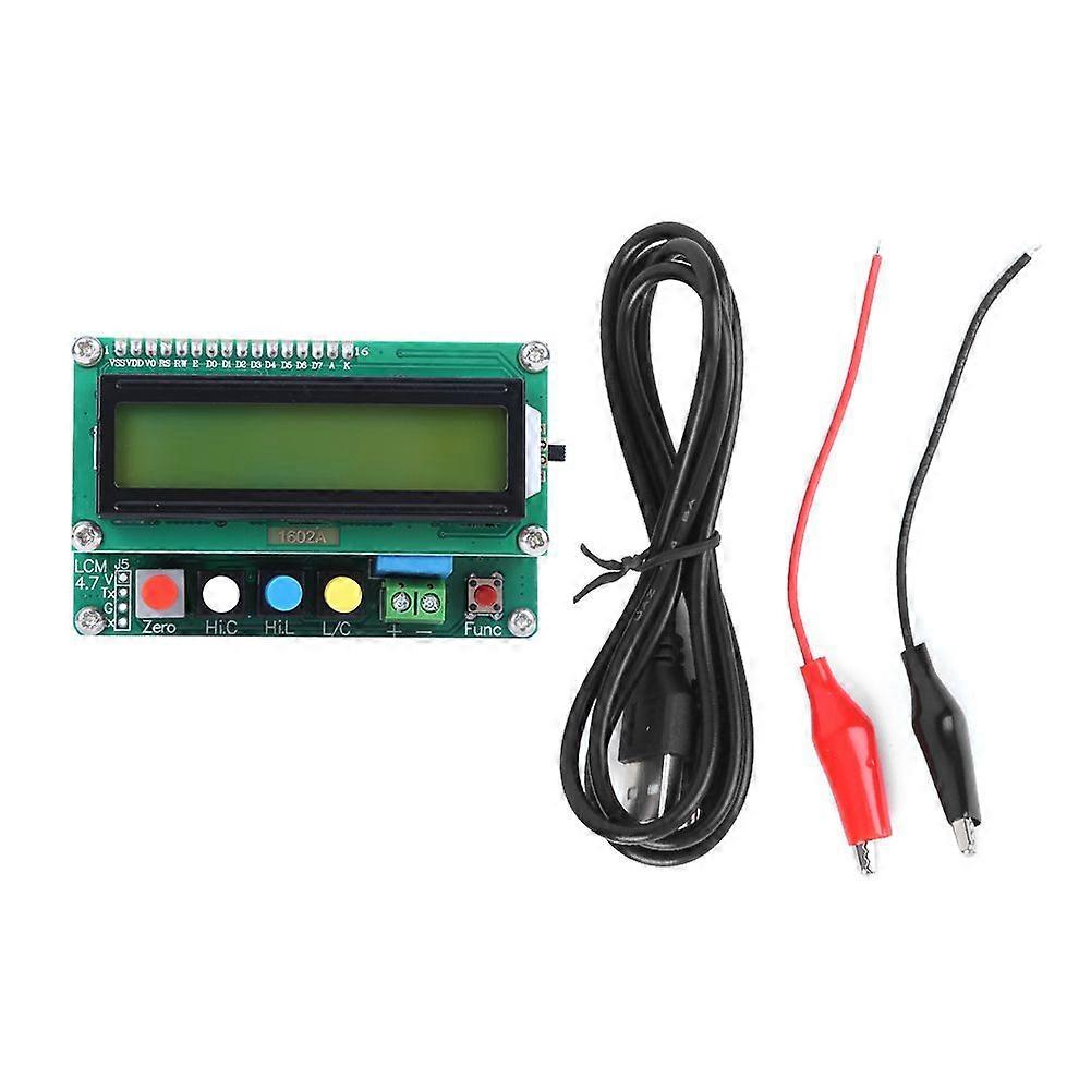 LC-100-A Capacitance Meter Digital High Accuracy Electronic Components Mini USB Interface