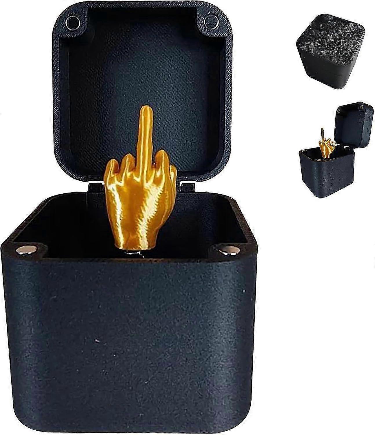 Mechanical Middle Finger Pop-Up Box