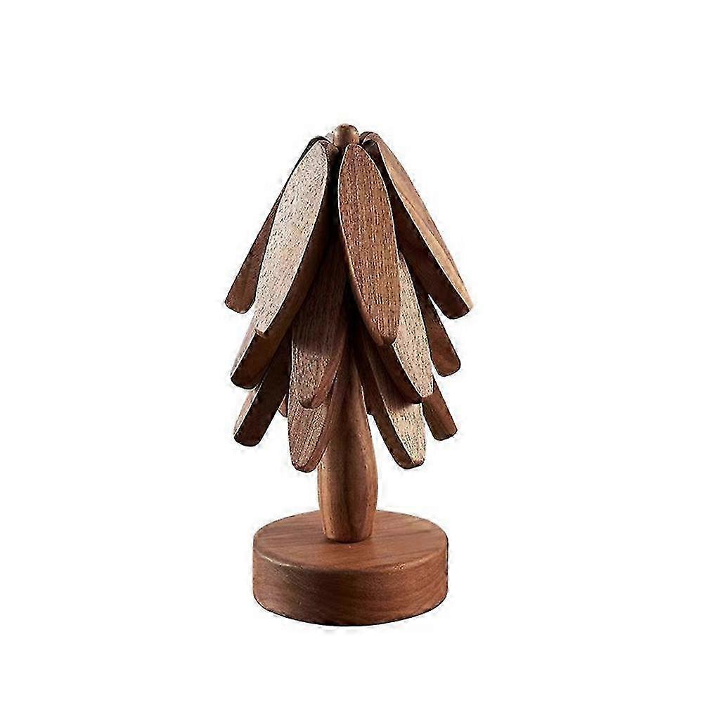 Foldable Beech Wood Tree Trivet