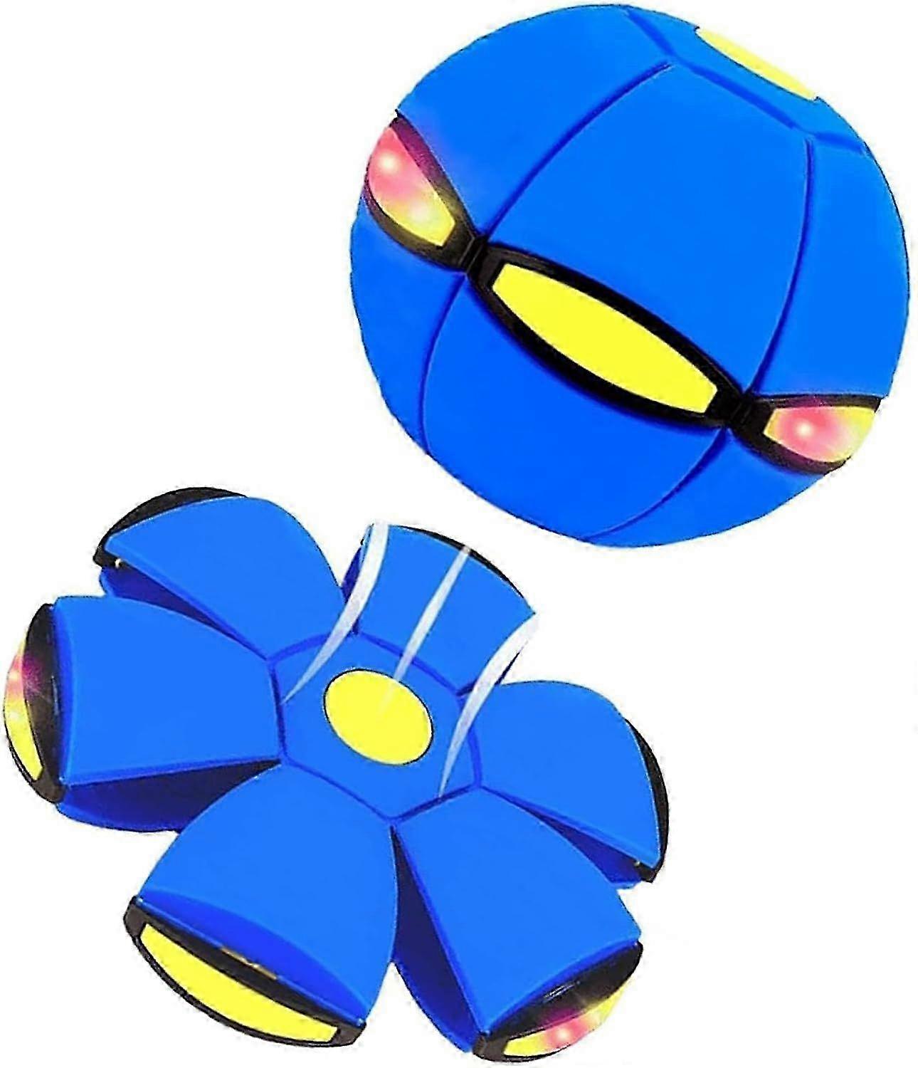 Blue Magic Meta Bouncing Ball with 6 Lights and Switchable Dual Form