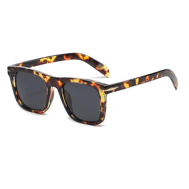 Blue Light Blocking Retro Square Frame Eyewear for Screen Use