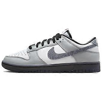 Nike Dunk Low Lx Glitter Swoosh Hvit Lys Røykgrå Dame HQ3462-191