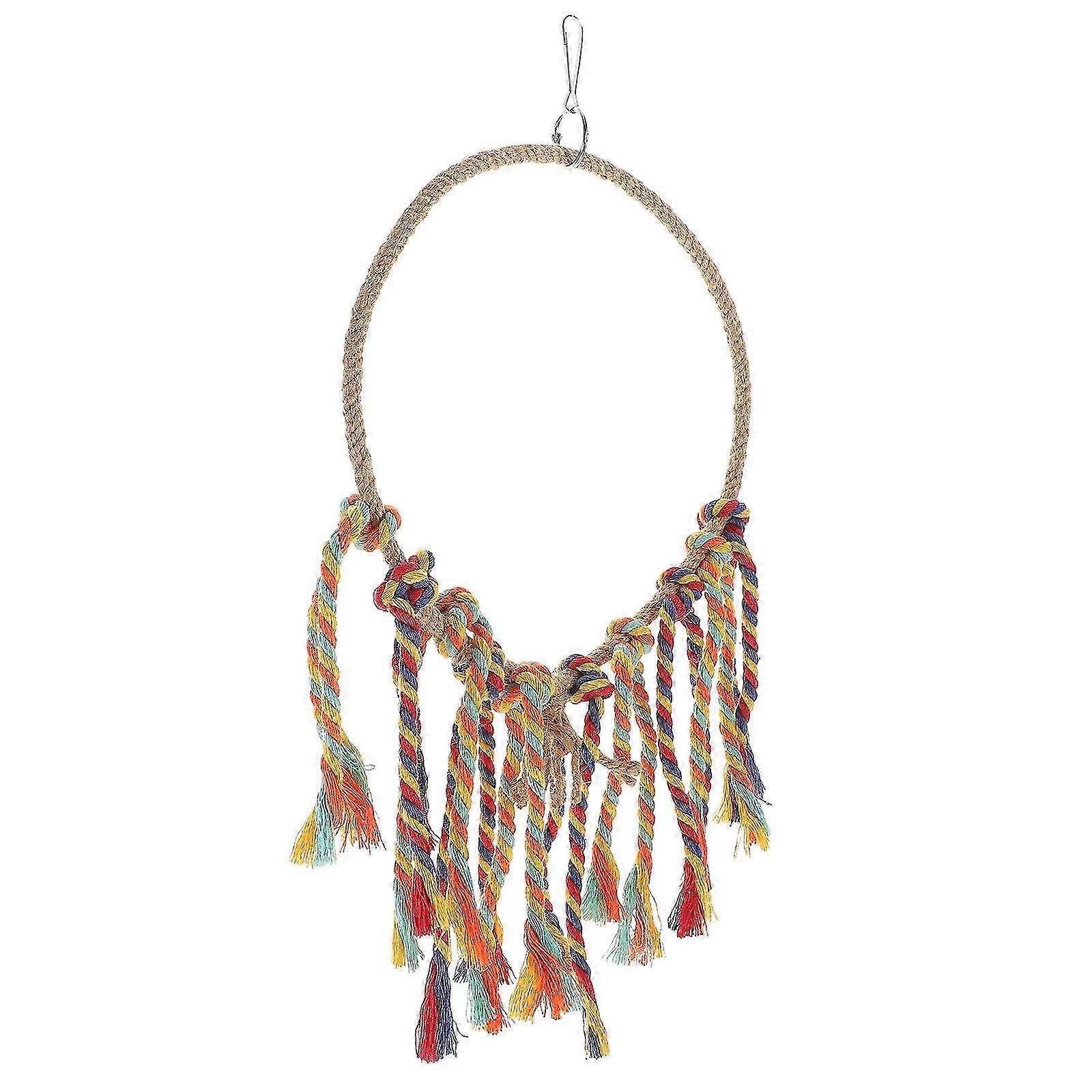 Stable Rope Perch Swing Toy