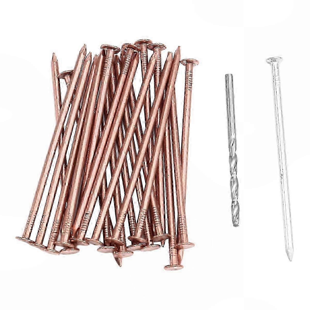 Tree Nails, Pure Copper, 3.5 Inch, 25 Pack
