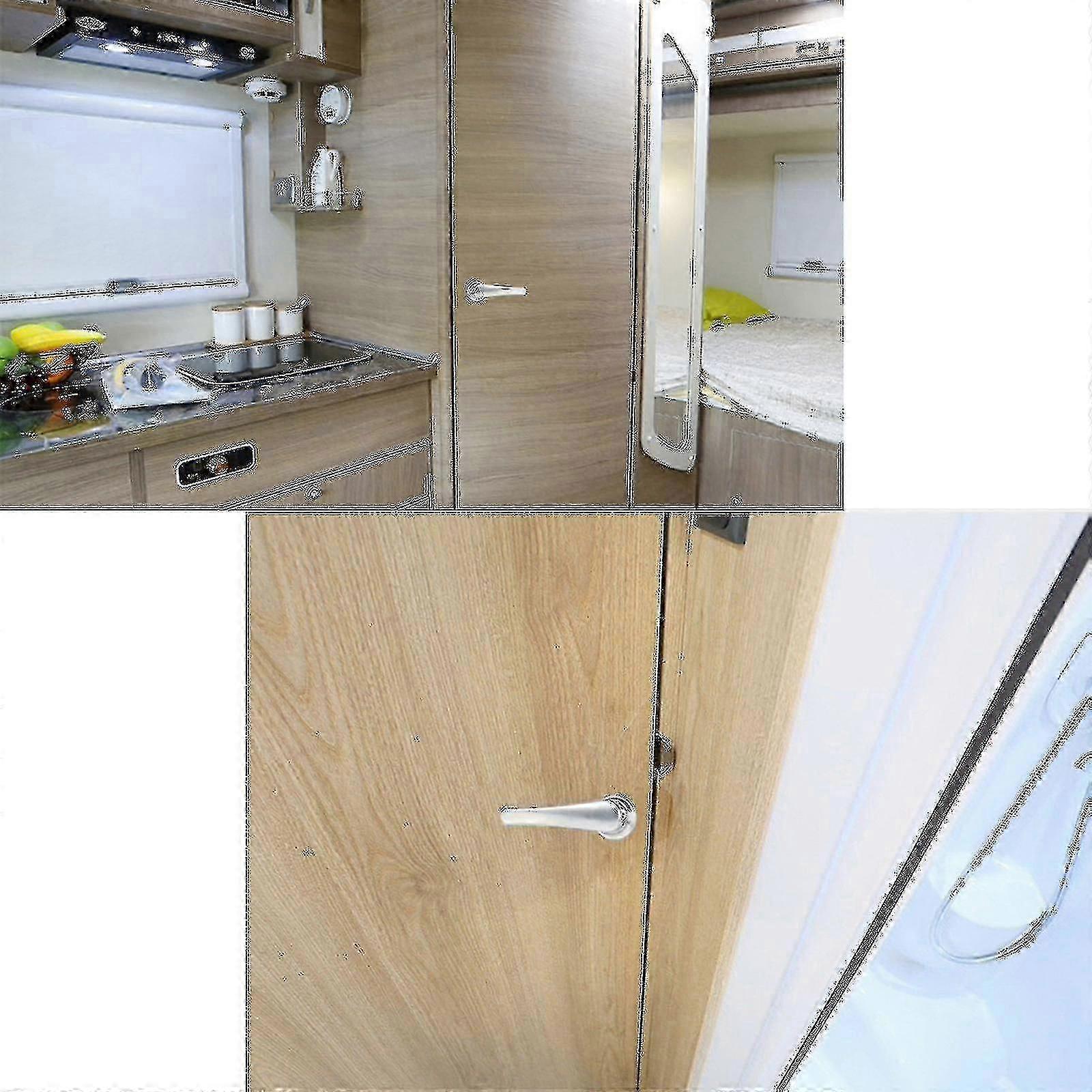 Polished RV Interior Door Lock