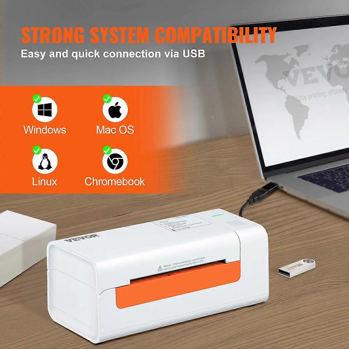 Labelprinter - Labelmaker - Labelwriter - Kassabonprinter - USB - 203DPI