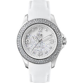 Ice-crystal Quartz Analog Women Watch with CY Cowskin Bracelet. Srw. U.L.14