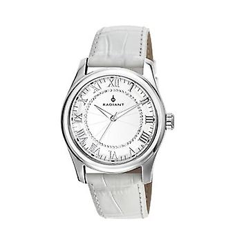 Nieuwe stralende Sky Quartz analoge vrouw horloge met RA74601 Cowskin armband