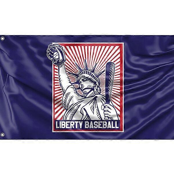 Drapeau de baseball Liberty motif 877