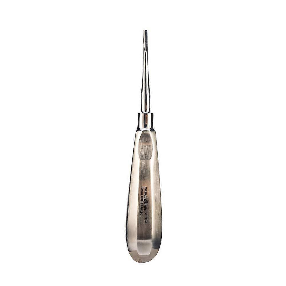 3mm Curved Dental Luxating Elevator with Ergonomic Grip, Precise Control for Tooth Extraction