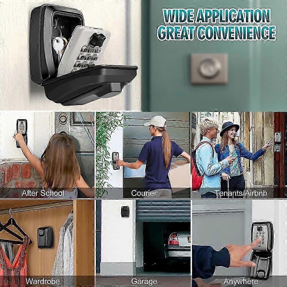 Tamper-Resistant 12-Key Outdoor Safe