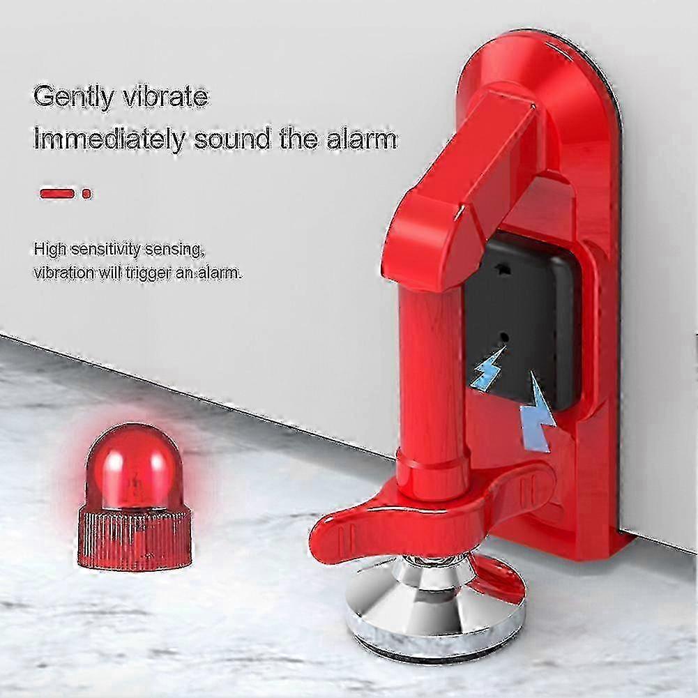 Vibration-Sensor Door Stop Alarm