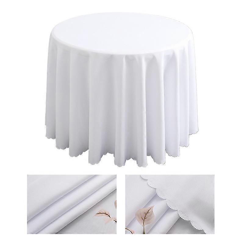 160cm Hotel-Grade Round Tablecloth