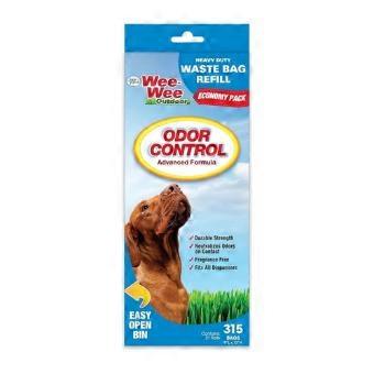 Four Paws Wee-Wee Outdoor Odor Control Heavy Duty Dog Waste Bags Refill Rolls, 315 Count