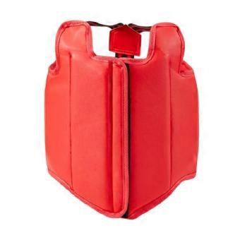 Karate Training Chest Guard Oxford Cloth and PU Texture Lined Impacts Protections Adjustable Straps Chest Protectors