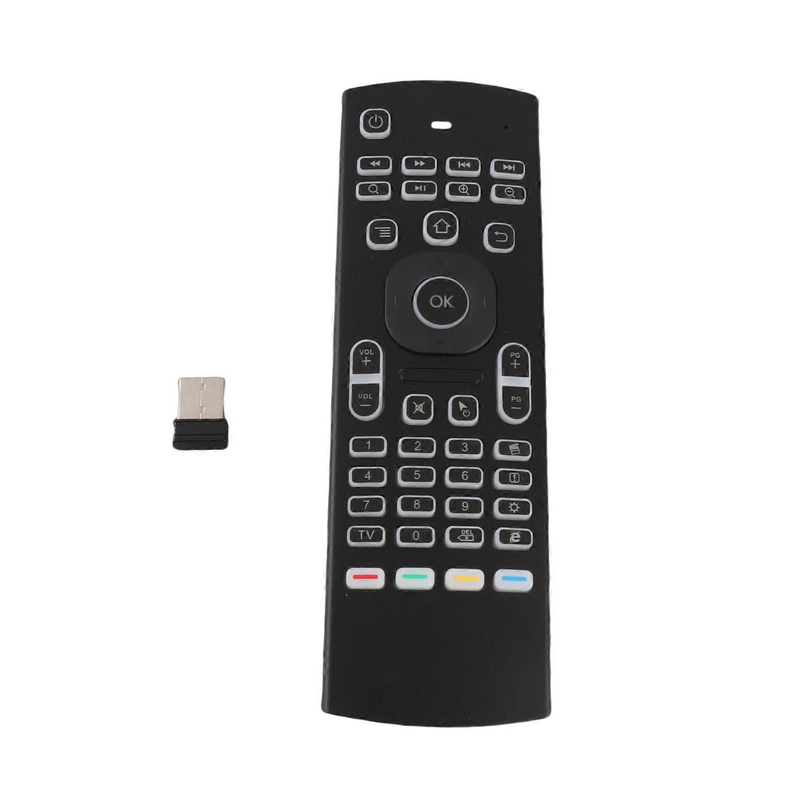 Remote Control Small Portable Wireless Connection Backlit Remote Control for Windows for Android Operating System