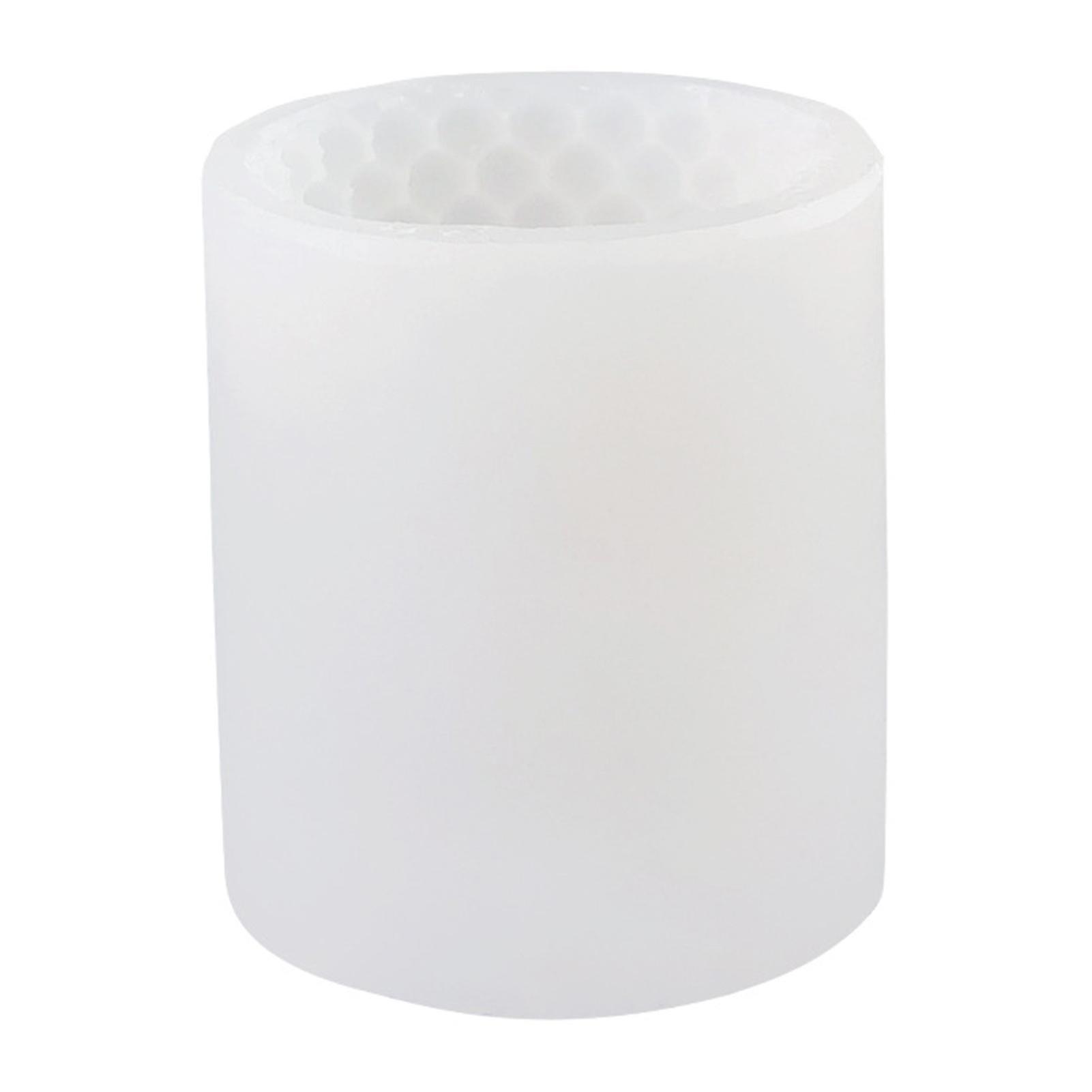 キャンドルモールドノンスティックは簡単にデモルドシリコーン円筒形DIYクラフトソープモールドベーキングアクセサリー