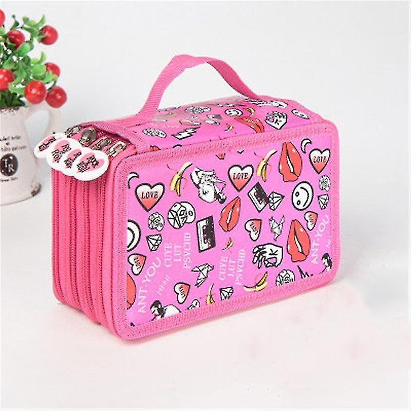 Multi Color Pencil Case