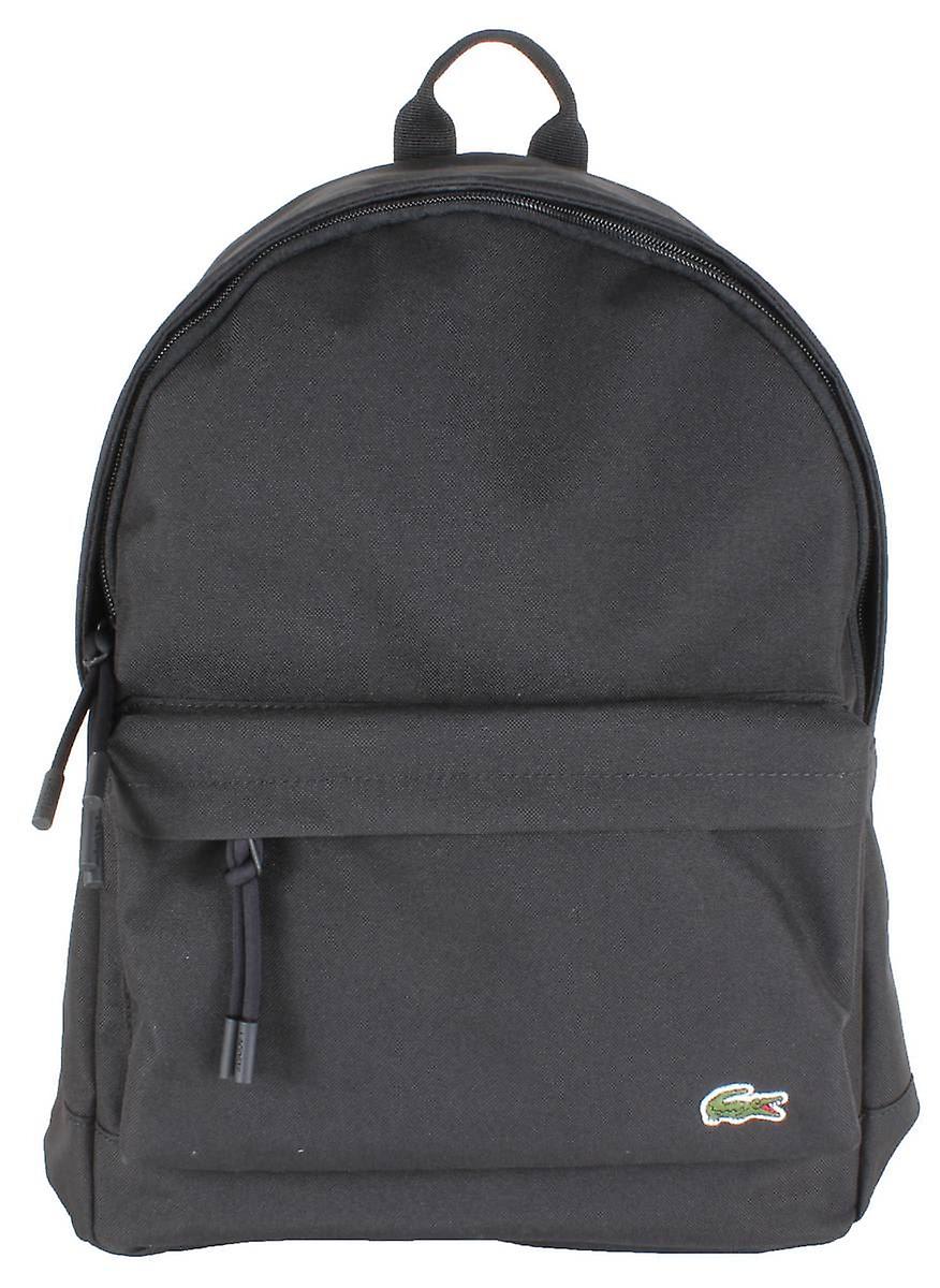 Lacoste Neocroc Canvas Backpack - Black