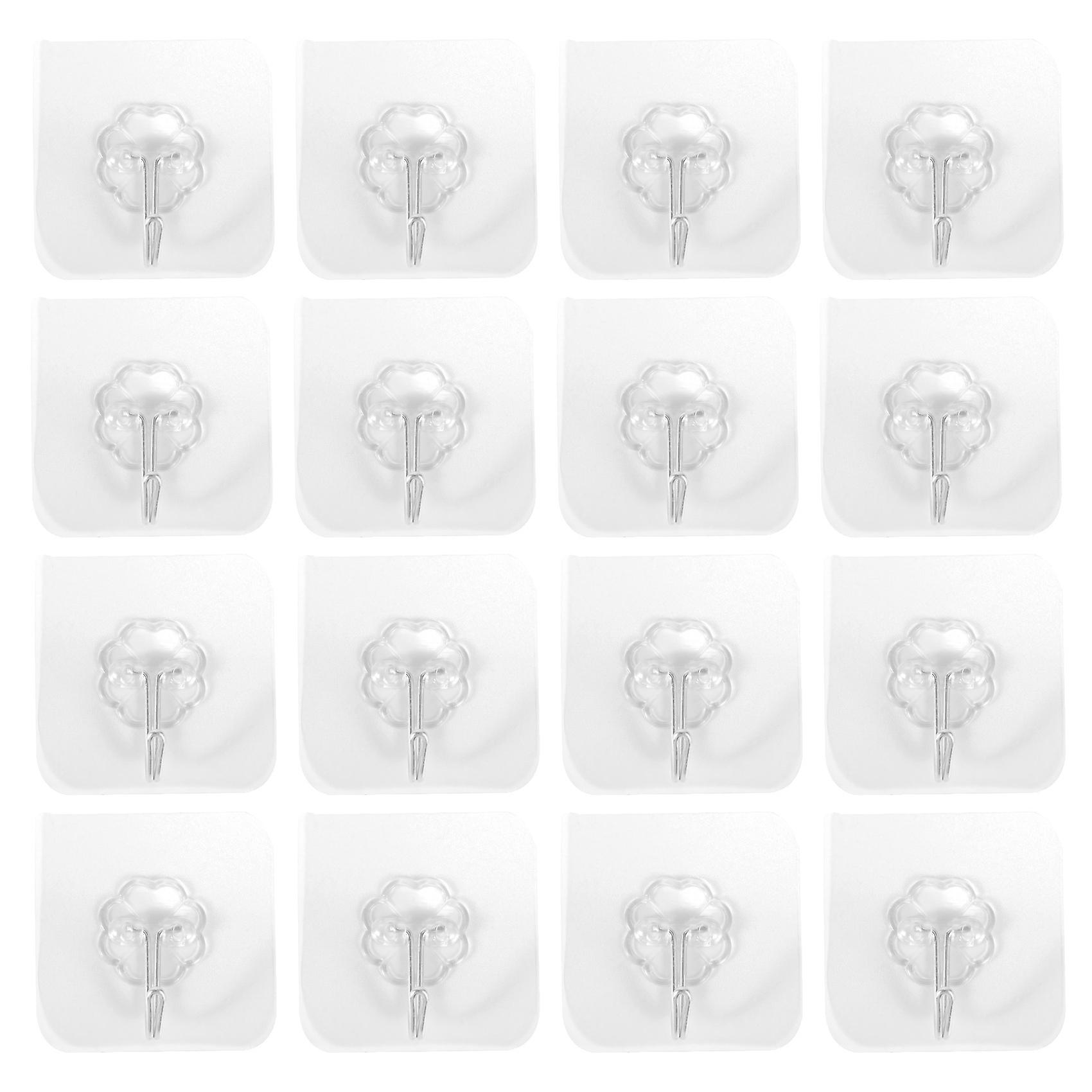 20Pcs αδιάβροχο - κολλητικό τοίχο βαρέως τύπου κατάλληλο μπάνιο κουζίνας χωρίς γροθιά ισχυρό