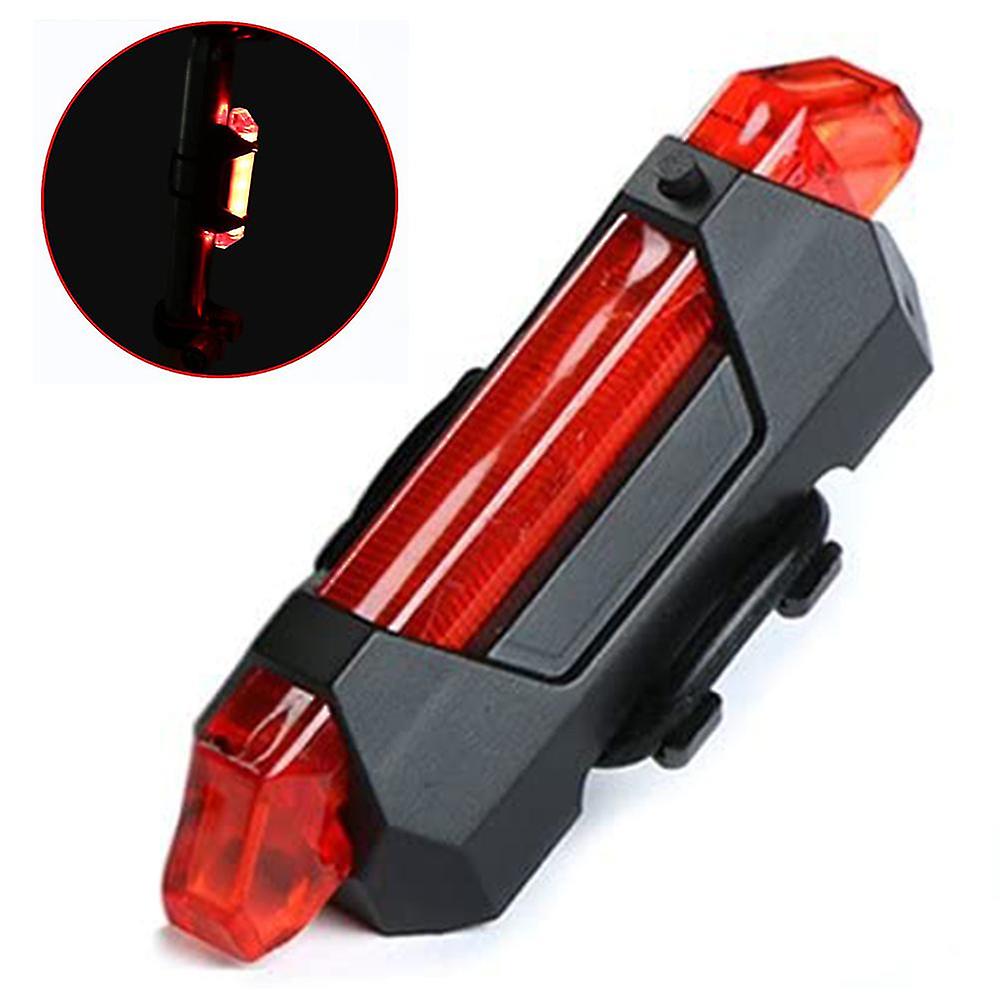Usb Rechargeable Led Bike Tail Light 4 Light Mode Options