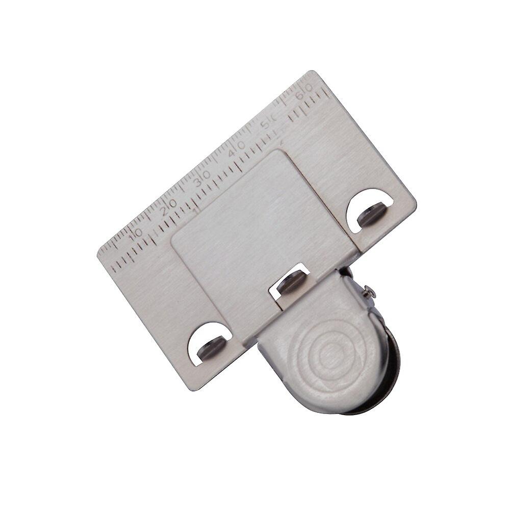 Woodworking Tape Measure Locator Clip Holder Tool Metal Tape Measure Locator Clip Hand Portable Precise Clear Measuring Tool