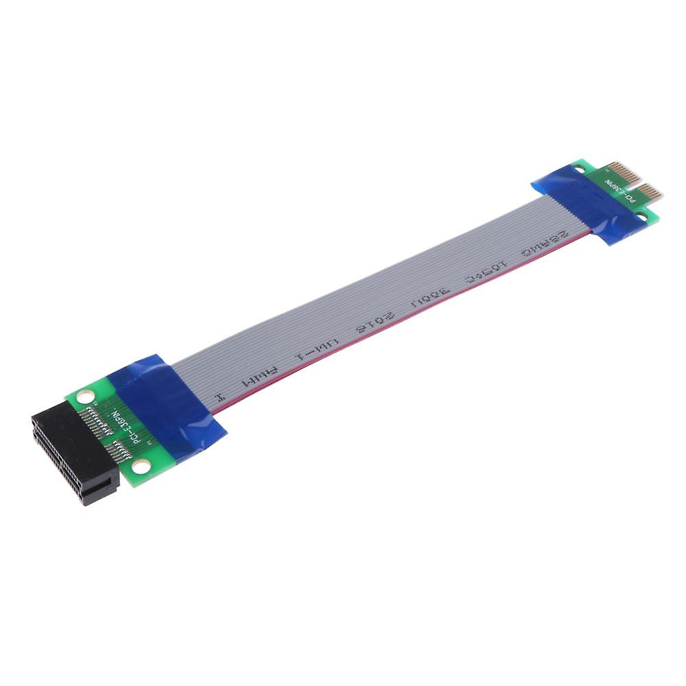 Pci-e 1x Slot Riser Card Extension Ribbon Extension Flex Cable 15cm