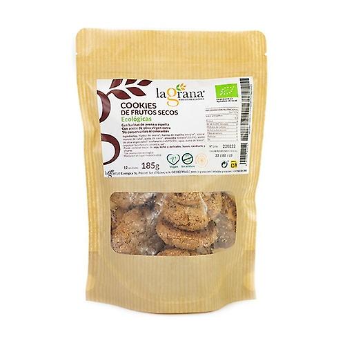 Oatmeal, spelt and dried fruit cookies 185 g