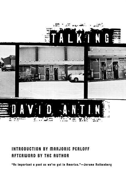 Talking by David Antin Paperback