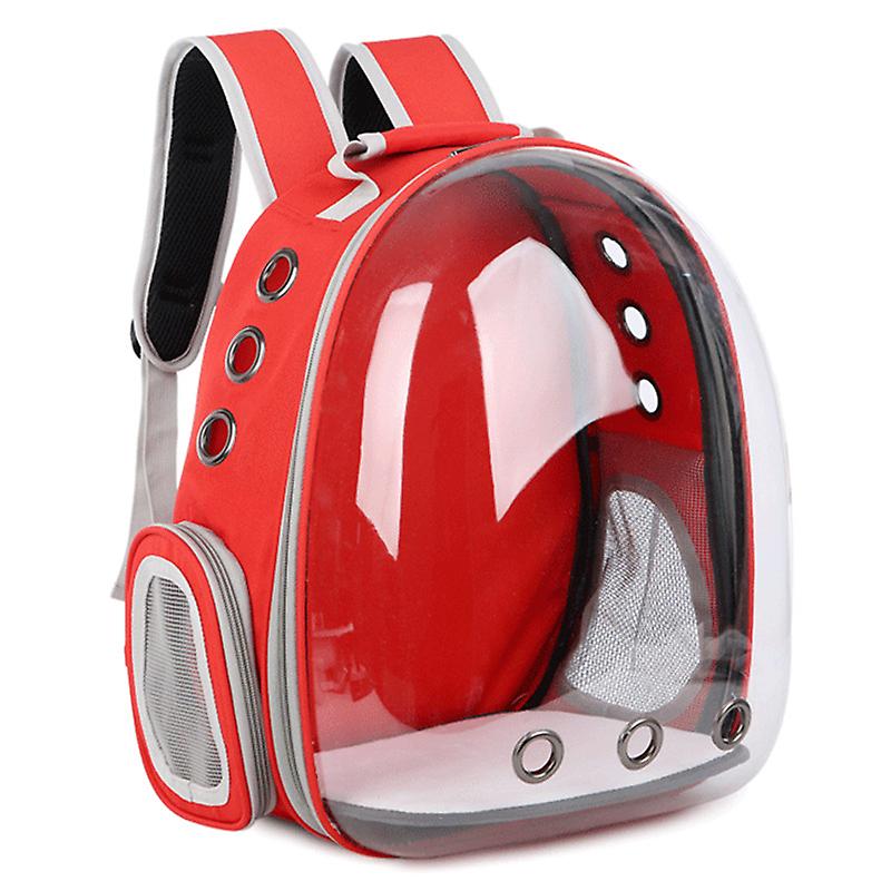 31x42x28cm New Pet Outing Bag Portable Space Capsule Transparent Cat Backpack Breathable Backpack Cat Bag Large Capacity Bag