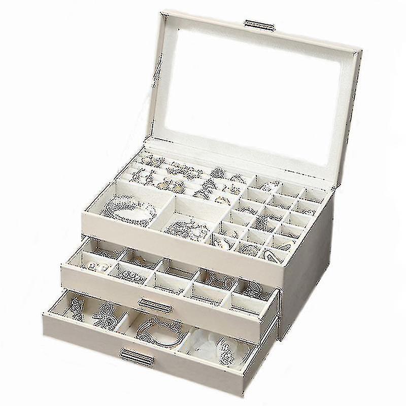 Creative Multifunctional Desktop Cosmetics Jewelry Storage Box