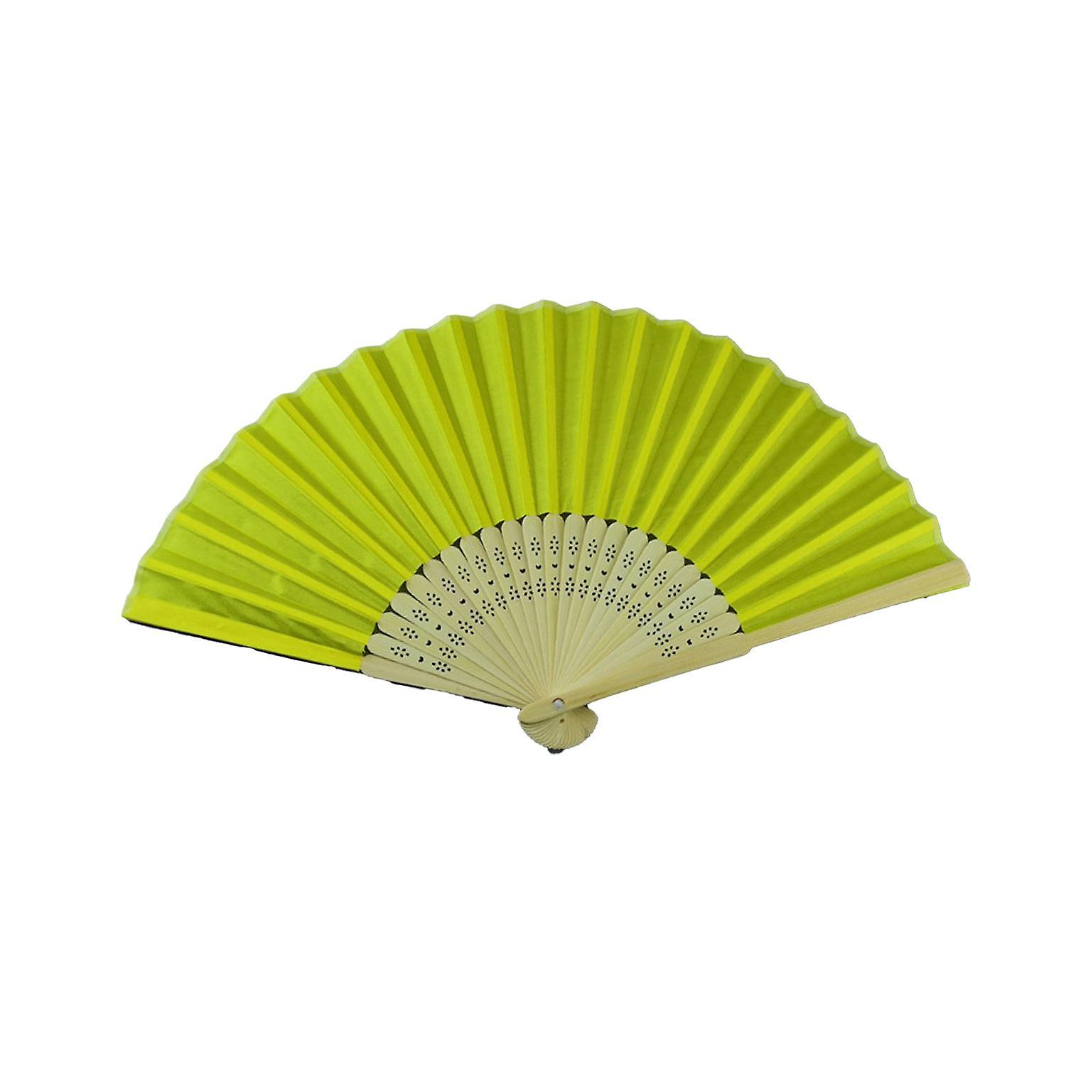 Handheld Fan Engraved Long-lasting Easy to Grip DIY Bamboo Folding Wedding Folding Hand Fan Gift