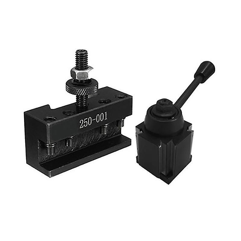 2pcs 250 - 001 Quick Change Tool Turning Tool & 250-000 Wedge Quick Change Tool Kit Lathe Tool Knife