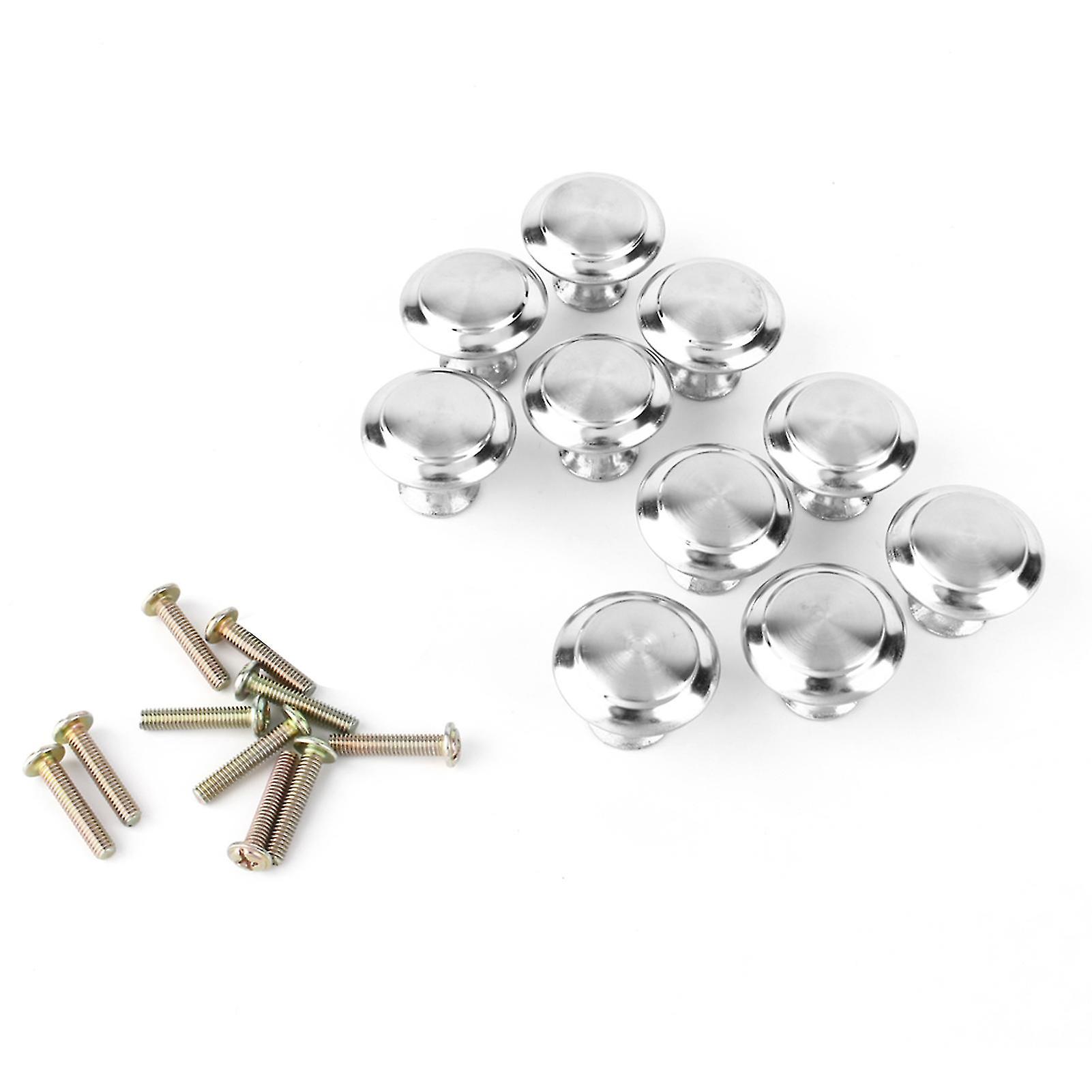 Stainless Steel Round Cabinet Knobs Drawer Handles