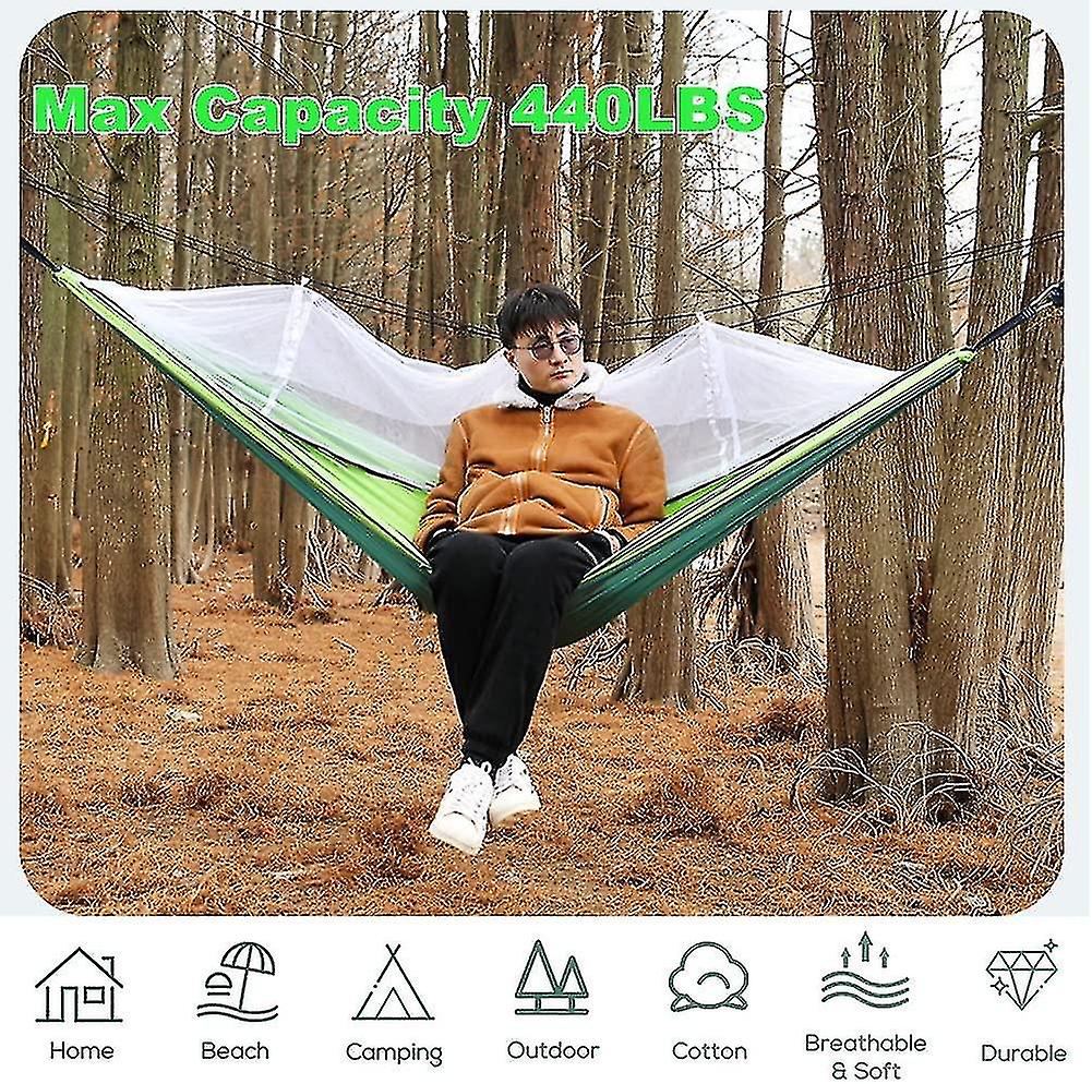 Camping Hammock With Net Ultralight Travel Hammock
