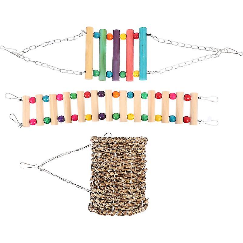 1set Hamster Wood Toy