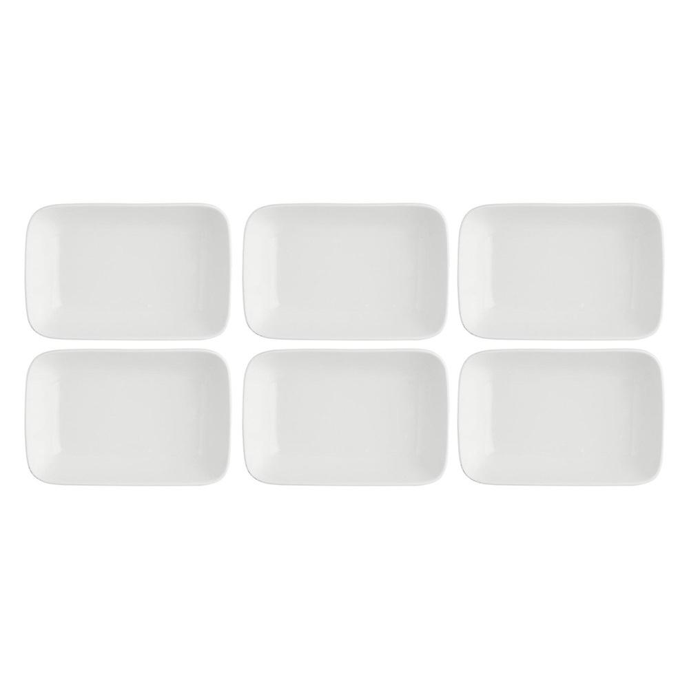 La Porcellana Bianca set of 6 rectangular cups 11x8 cm P004701177Z