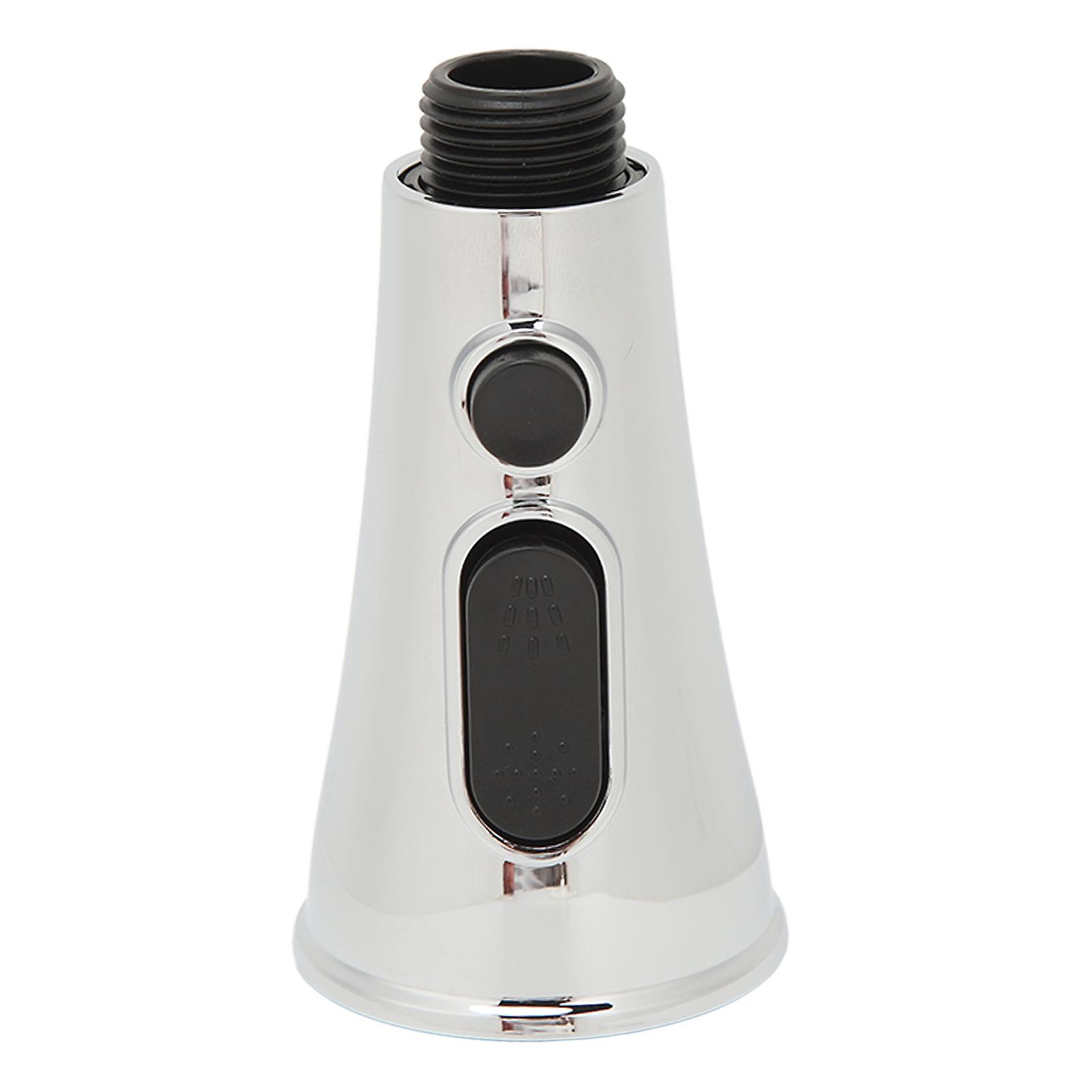 ABS Chrome Kitchen Faucet Spray Head, Practical Pull-Down Sink Spray Nozzle for Home Use