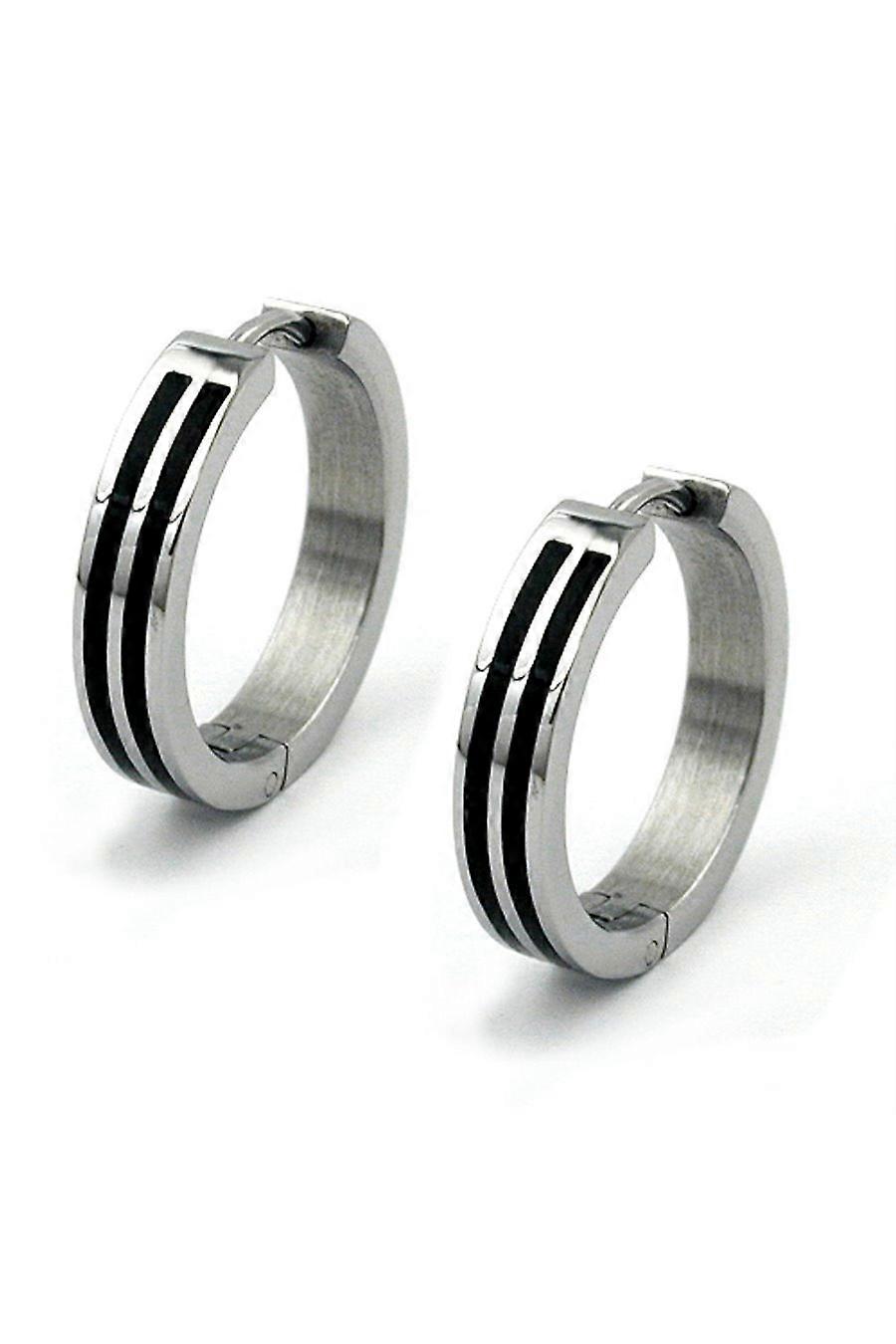 Hoop Earrings Stainless Steel Eyecatching Design - Gl03334
